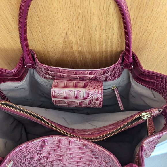 Brahmin EUC Small Mallory Lotus - Picture 5 of 6